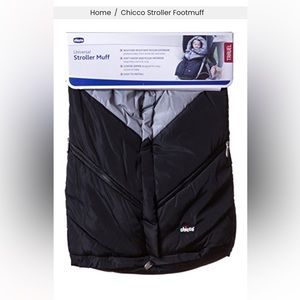 Chicco Three-Season Footmuff / Universal Stroller Muff
